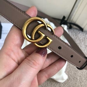 Authentic Gucci Belt Small Double G Size 95
